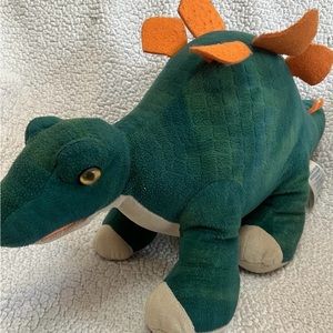 Build A Bear Green Dinosaur Stegosaurus Plush Toy 19"